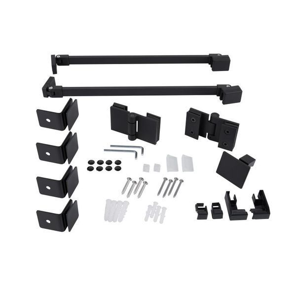 Душевая кабина Qtap Capricorn BLA10128RC6 120x80 см, стекло Clear 6 мм, покрытие CalcLess без поддона SD00045262 фото