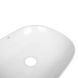 Комплект Qtap Aquarius: Раковина накладная прямоугольная 470x380x120 мм White + Донный клапан PU02 SD00053419 фото 5