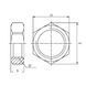 Контргайка Thermo Alliance Forte 1" SF35025 SD00002525 фото 2