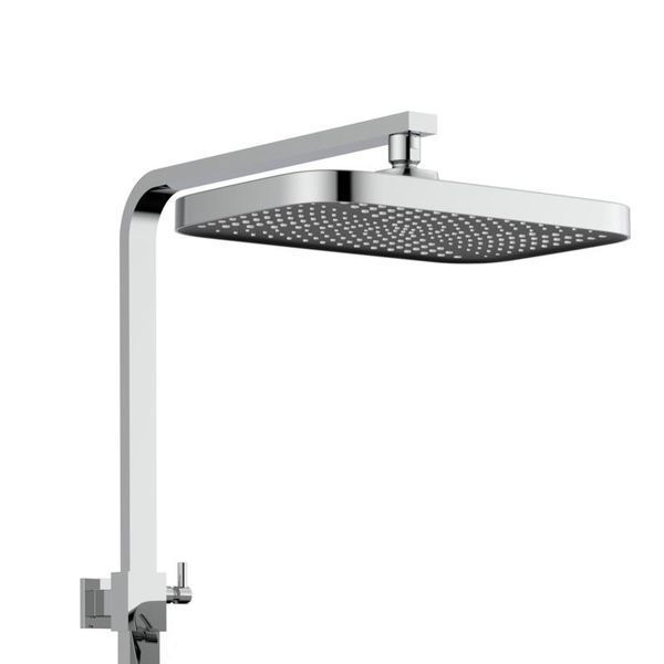 Душевая система универсальная Qtap Swan Cascada термостатическая на три потребителя (с изливом) QTSWA112CRM45902 Chrome SD00052026 фото