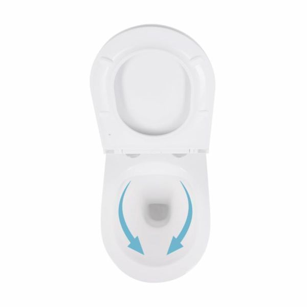 Унитаз подвесной Qtap Robin безободковый с сиденьем Soft-close QT1333046ENRW SD00033009 фото