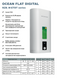 Бойлер OCEAN FLAT 50л 2,0 КВт плоский бак 2 сухих тэна KA 30347 фото 10
