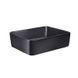 Комплект Qtap Tern: Раковина накладная прямоугольная 480х370х135 мм Matt Black + Донный клапан PU03 SD00053424 фото 4