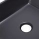 Комплект Qtap Tern: Раковина накладная прямоугольная 480х370х135 мм Matt Black + Донный клапан PU03 SD00053424 фото 5
