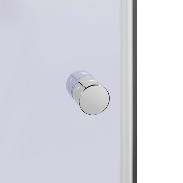 Душова кабіна Latwa SC90x90.SAT.HIGH.GR полукругла, скло тон 4 мм + Душовий піддон KAPIELKA ST90x90x41, з панеллю Lidz SD00050796 фото