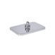 Лейка для верхнего душа Qtap Hlavova 260x180 мм прямоугольная QTHLA107CRM45784 Chrome/Black SD00051908 фото 3