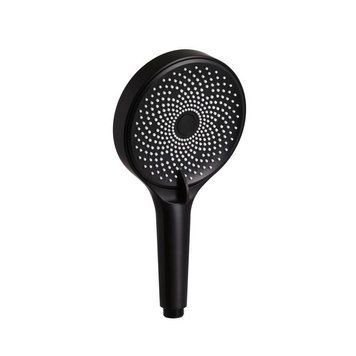 Лейка для ручного душа Qtap Rucni D 130 мм округлая QTRUC125BLM45953 Black Matt SD00052077 фото