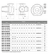 Циркуляційний насос BPS65-13SF-340/220V, шнур живлення, приєднувальний комплект "NPO" 5882NP10 фото 2