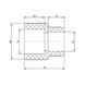 Муфта PPR Blue Ocean 75х50 редукційна SD00006365 фото 2