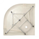 Душова кабіна Lidz Latwa SC90x90.SAT.LOW.GR, скло тон. 4 мм + Lidz Душовий піддон KAPIELKA ST90x90x14 SD00051436 фото 10
