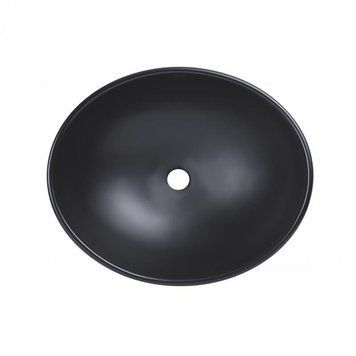Раковина-чаша Qtap Dove 415x340x140 Matt black QT06116062AMB SD00052908 фото