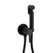 Набор для гигиенического душа Qtap Inspai-Varius округлый QTINSVARBСRV00440001 Black Matt SD00035723 фото 3