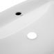 Комплект Qtap Scorpio: Раковина накладна овальна 505x385x120 мм White + Донний клапан PU02 SD00053437 фото 5