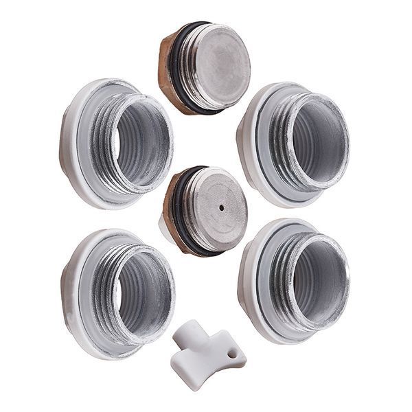 Комплект для радіатора 3/4" (без кріплень) Bitherm SET-02 (BT0553) BT0553 фото