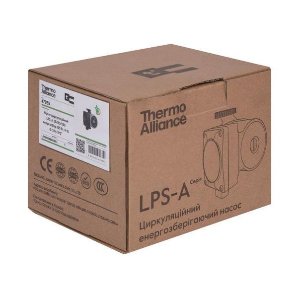 Насос циркуляційний Thermo Alliance LPSA 25/80/130 енергозберігаючий SD00054059 фото