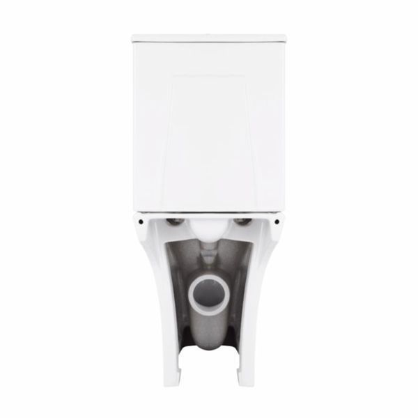 Унитаз-компакт Qtap Presto Quadro безободковый с сиденьем Soft-close QT24221215AW SD00052480 фото