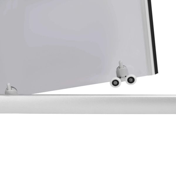 Lidz Набор: Душевая кабина Latwa SC90x90.SAT.LOW.DGR, полукруглая, стекло тонированное 4&nbsp;мм + Душевой поддон Kapielka ST90x90x14 SD00055614 фото