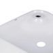 Комплект Qtap Stork: Раковина накладная квадратная 430x430x125 мм White + Донный клапан PU02 SD00053442 фото 3
