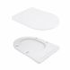 Унитаз подвесной Qtap Scorpio безободковый Ultra Quiet с сиденьем Soft-close QT14332380AW SD00050898 фото 9