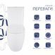 Унитаз напольный Qtap Robin New Ultra Quiet безободковый с сиденьем Soft-Close WHITE QT13226083AW SD00052565 фото 3