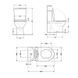 Унитаз напольный Qtap Robin New Ultra Quiet безободковый с сиденьем Soft-Close WHITE QT13226083AW SD00052565 фото 2