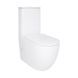 Унитаз напольный Qtap Robin New Ultra Quiet безободковый с сиденьем Soft-Close WHITE QT13226083AW SD00052565 фото 1