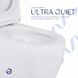 Унитаз напольный Qtap Robin New Ultra Quiet безободковый с сиденьем Soft-Close WHITE QT13226083AW SD00052565 фото 5
