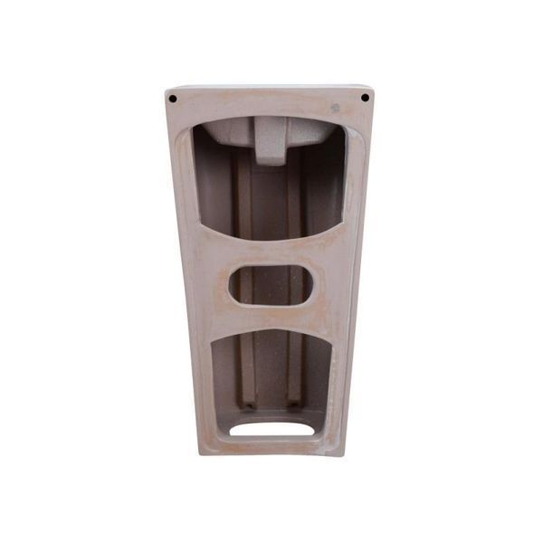 Комплект Qtap Tern: Раковина напольна моноблок 440х380х830 мм White + Донний клапан PU02O SD00053444 фото