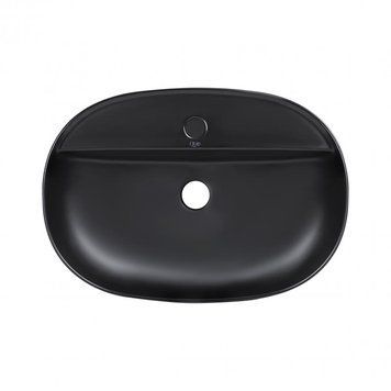 Раковина-чаша Qtap Scorpio 600х400х120 Matt black QT142203MBMBN SD00052916 фото