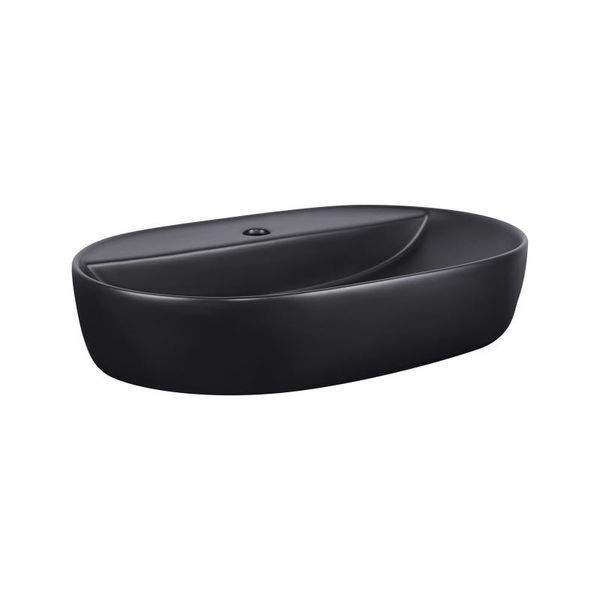 Раковина-чаша Qtap Scorpio 600х400х120 Matt black QT142203MBMBN SD00052916 фото
