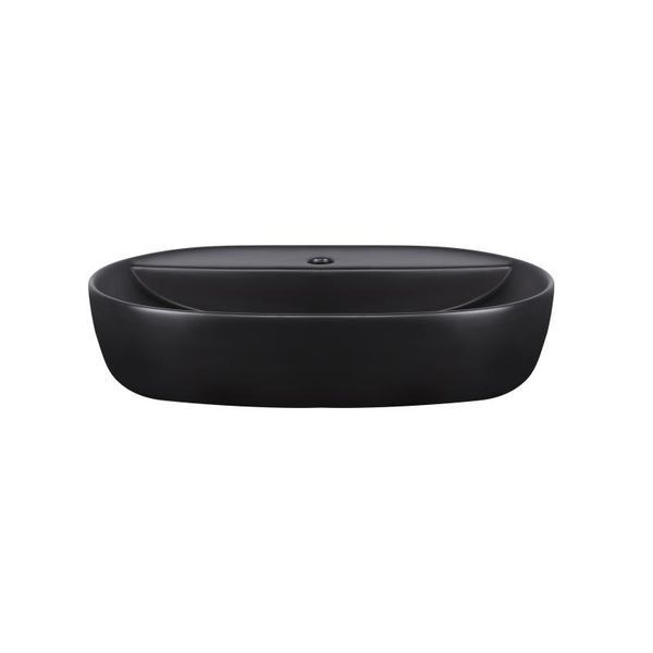 Раковина-чаша Qtap Scorpio 600х400х120 Matt black QT142203MBMBN SD00052916 фото