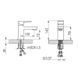 Смеситель для раковины Lidz Wawel 001 (k35) LDWAW001CRM45387 Chrome SD00051511 фото 3