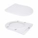 Унитаз напольный Qtap Vlasta Ultra Quiet безободковый с сиденьем Soft-close WHITE QT28228300W SD00052619 фото 7