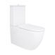 Унитаз напольный Qtap Grand Ultra Quiet безободковый с сиденьем Soft-close WHITE QT26228301W SD00052620 фото 1