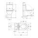 Унитаз напольный Qtap Grand Ultra Quiet безободковый с сиденьем Soft-close WHITE QT26228301W SD00052620 фото 2