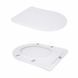 Унитаз напольный Qtap Grand Ultra Quiet безободковый с сиденьем Soft-close WHITE QT26228301W SD00052620 фото 7