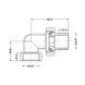 Згін-американка Thermo Alliance Base 1/2"ВЗ кутова, нікель SD191W15 SD00008337 фото 2