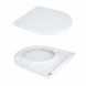 Унитаз напольный Qtap Dove Rimless безободковый с сиденьем Soft-close WHITE QT06228380BW SD00052622 фото 7