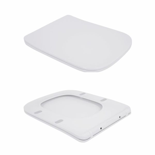 Унитаз напольный Qtap Tern безбачковый Ultra Quiet безободковый с сиденьем Soft-close WHITE QT17223303AW SD00052586 фото