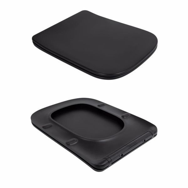 Унитаз подвесной Qtap Tern New Ultra Quiet с сиденьем с сиденьем Soft-Close MATT BLACK QT17332303ASMB SD00052572 фото
