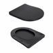 Унитаз подвесной Qtap Robin New Ultra Quiet с сиденьем с сиденьем Soft-Close MATT BLACK QT13332381АSMB SD00052574 фото 8
