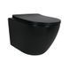 Унитаз подвесной Qtap Robin New Ultra Quiet с сиденьем с сиденьем Soft-Close MATT BLACK QT13332381АSMB SD00052574 фото 1