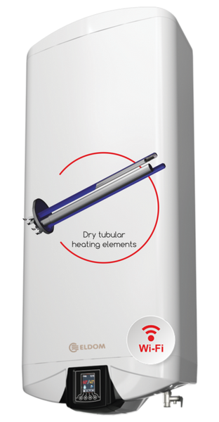 Водонагреватель Eldom GALANT DRY 80 3x 1000 W DV080DW-W 0N 000003690 фото