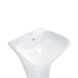 Раковина напольная моноблок Qtap Crow 445x420x840 White QT0511G315WN SD00053087 фото 4