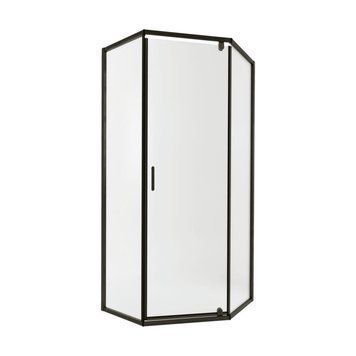Душова кабіна Qtap Scorpio BLA10115-AC6 100x100 см, скло Clear 6 мм, покриття CalcLess без піддона SD00045266 фото