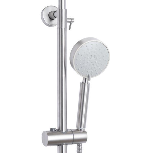 Душевая стойка универсальная Lidz Aria 1120 на два потребителя LDARI1120NKS46112 Nickel SD00052236 фото