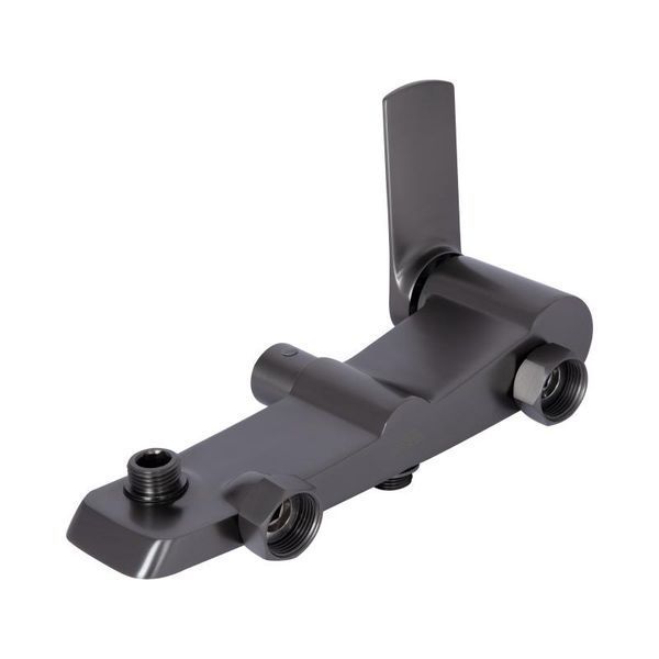 Душевая система для душа Qtap Slavonice на два потребителя QTSLA110GMB45913 Gunmetal Black PVD SD00052037 фото