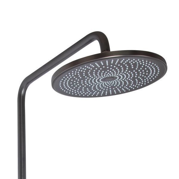 Душевая система для душа Qtap Slavonice на два потребителя QTSLA110GMB45913 Gunmetal Black PVD SD00052037 фото