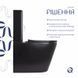 Унітаз підлоговий Qtap Scorpio Ultra Quiet безобідковий з сидінням Soft-close MATT BLACK QT14226088AMB SD00052562 фото 4