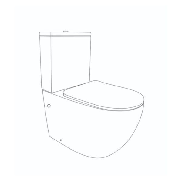Унітаз підлоговий Qtap Jay Ultra Quiet з сидінням Soft-close 640x360x835 мм QT07222175TW White SD00053257 фото